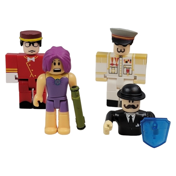 Roblox Brown Convertible Car with 3 Figures - Picture 12 of 12